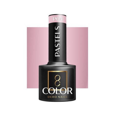 OCHO NAILS Hybrid nagellack pasteller P04 - 5 g — framsida