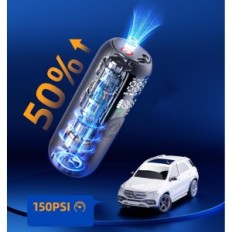 Pompe Portable WoWind LP1 150PI, avec exposition Presta Schrader et Dunlop