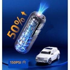 Pompe Portable WoWind LP1 150PI, avec exposition Presta Schrader et Dunlop