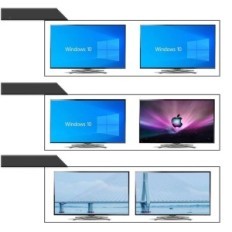 KVM CKLUU 2x2 Controller USB 3.0 HDMI 2.1, 8K na 60 Hz 4K na 144 Hz