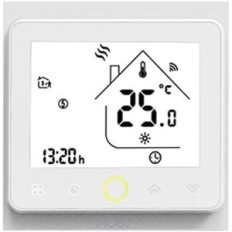 Termostat moes ZHT-002-GB-MS, 16A, Tuya Zigbee, bijela