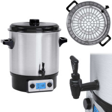 Víťaz ohrievača pre MAllet of Mulled Wine s časovačom LCD nerezovej ocele 2000W 27L