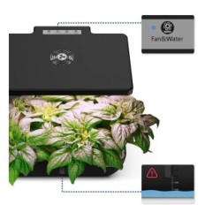 System uprawy iDOO ID-IG302S WiFi z 12 kapsułkami, 6,5 l, 30 x 39 x 20 cm