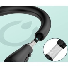 Batterie de cuisine Forus PLKF23, 38.5cm, avec douche extraite, noir