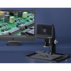 Microscope numérique Shgumite 1600x 7 pouces, 64g TF, 3024P, exposition