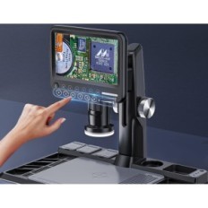Ψηφιακό μικροσκόπιο Shgumite 1600x 7 ίντσες, 64g TF, 3024p, Έκθεση