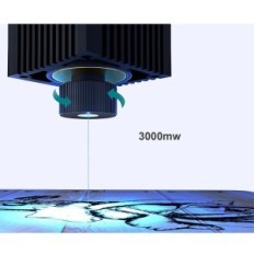 Bisofice K6 laserový ryčka s přesností 0,05 mm, 3W napájení, Bluetooth