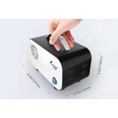 Laboratorie Vakuumpump Lab Fisk VP-30L, 30 l / min, tryck + I -