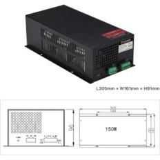 Clouddray MyJG-150W, 220V, para el grabado M150, la exposición