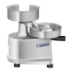 Manual press machine for burgers hamburgers on average 15cm + 500 pcs. Paper discs