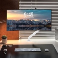 Un support de moniteur Hillport M5, 17-34 ", jusqu'à 2-9 kg, VESA 75/100