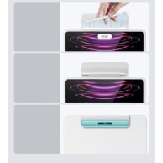 Naudota ESR Case Lite 6B006 klaviatūra, iPad 2022/2021 balta