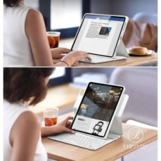 Gebruikte ESR Case Lite 6B006 toetsenbord, voor iPad 2022/2021 wit