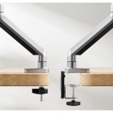 Soporte para el monitor ERGEAR EGSS8, 13-32 '', hasta 8 kg, VESA 75/100 mm, plata