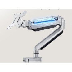 Hållare för övervaka Ergear Egss8, 13-32 '', upp till 8 kg, VESA 75/100 mm, silver