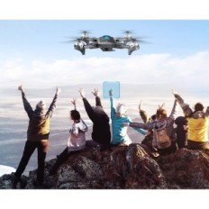 Dron Deerc D10 con FPV 2K HD, Fly Tap Function, con due batterie e custodia