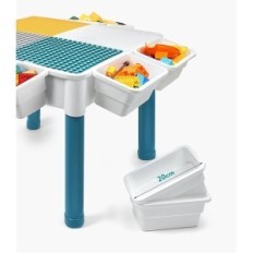 Un ensemble de meubles pour enfants APTOFUN 6 en 1, chaise + table 51 x 51 cm