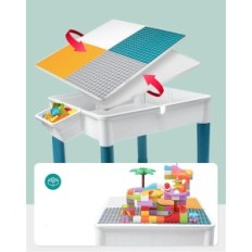 Un ensemble de meubles pour enfants APTOFUN 6 en 1, chaise + table 51 x 51 cm