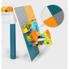 En uppsättning barnmöbler Aptofun 6 i 1, stol + Tabell 51 x 51 cm