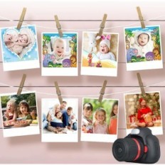 Digital Camera MOREXIMI for kids, IPS 2.4 ", 1,77: 1, black