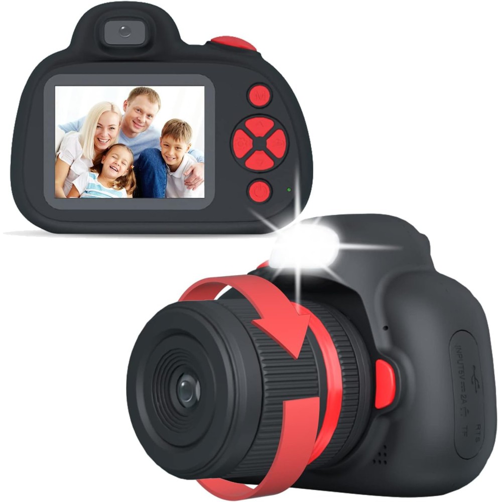 Digital Camera Moreximi for kids, IPS 2,4 ", black, no set