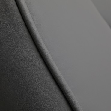 Sähköinen kosmetiikkatuoli SILLON Lux 273b 3 moottoria harmaa harmaalla jalustalla — lähikuva pinnasta