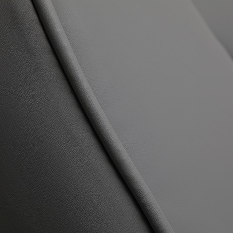 Elektromos kozmetikai szék SILLON Lux 273b 3 motorral szürke színben, szürke talppal — közeli kép a felületről