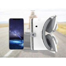 A set of virtual reality Bobovr Z6 for phones 4.7-6.2'', white, used