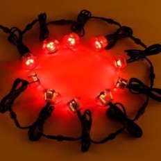 Lâmpada de assoalho Indarun IP67, 45 mm, aço inoxidável, RGB, 20 pcs.