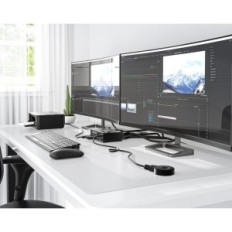 KVM KCEVE KC-KVM202AS Krmilnik za 2 računalniki, 4xusb 3.0, 4k @ 60hz 2k @ 144Hz