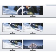 KVM KCEVE KC-KVM202AS kontroler za 2 računala, 4XUSB 3.0, 4K @ 60Hz 2K @ 144Hz