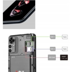 Smartphone XGADY X17 Economia 4G, 3390 mAh, Android 10, 5.5 ', 2/16 GB
