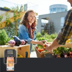 Máquina para comprobar billetes y contando Zenacasa al-130