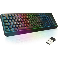 Ασύρματο Klim Klim W0905ES, αδιάβροχο, RGB, 105, μαύρο