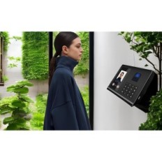 Biometrisk intercom Mikoniya FA01 H med fingeravtrykk, 500 ansikt, brukt