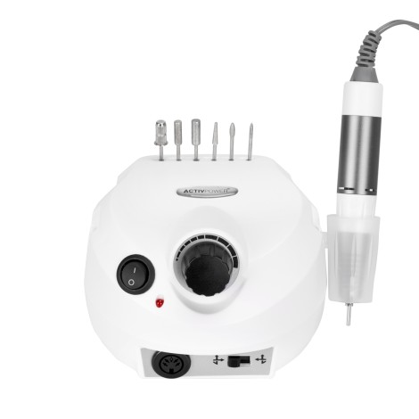 Activ Power nail drill machine J202 white 65W — front view
