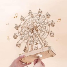 3D konstruktoriaus modelis RobotoMite velnio malūnas 232 elementai, 28 x 10 x 34 cm