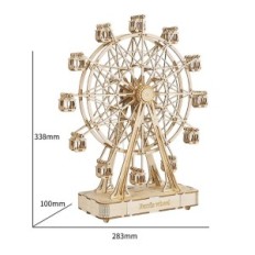 3D Constructor Model RoboTime Devil Mill 232 Elements, 28 x 10 x 34 cm
