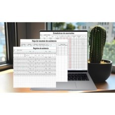 MIKONIYA FA03 Arbeitszeitaufzeichnungsgerät mit Line Reader