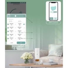 Aromatische luchtdiffuser Mxmoonant, oliefles 130 ml, gebruikt