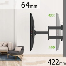 Mount XML008-1K-03 Vegghåndtak for 37-90 "VESA 600x400mm, opptil 60-68kg