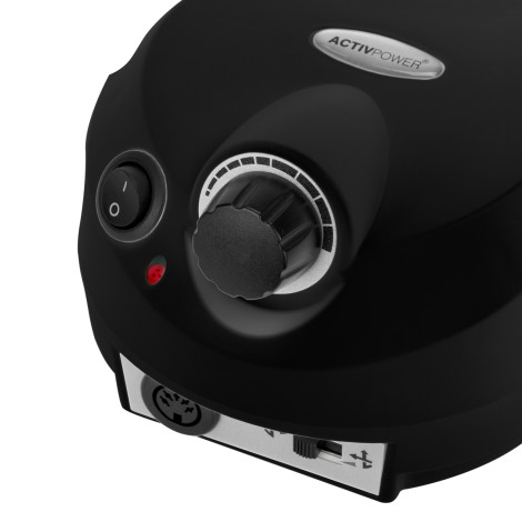Machine à lime à ongles Activ Power J202 noire 65W — gros plan commandes