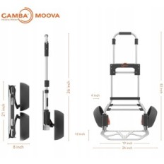 Skládací trolejbus 2 šéfa 100 kg zvedací kapacita Camba moova wada