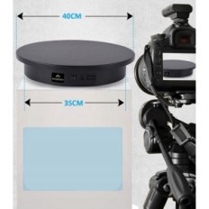 Baoshishan NJ-001 περιστροφικό τραπέζι, 40 kg / 40 cm, 360 °, 220V που χρησιμοποιήθηκε