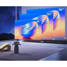 Ysametp M8- E projektor, 5G Bluetooth WiFi, 9500lm 1080P, Post- kiállítás