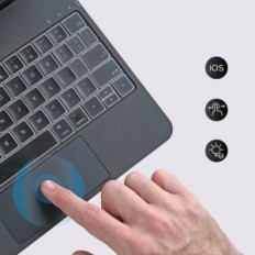 Cas synchro avec clavier pour iPad Pro 11 / iPad Air, noir