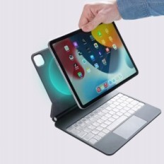 Synchrongehäuse mit Tastatur für iPad Pro 11 / iPad Air, schwarz