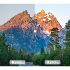 KVM-TENDAK DAV-071-BKUSB-C controller, 2 PC, 8K @ 60Hz, 4K @ 120Hz