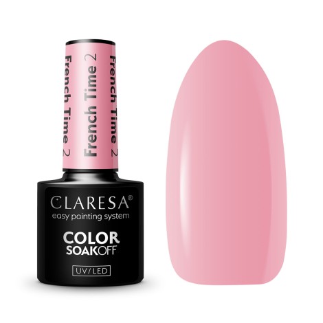 CLARESA French Time Hybrid lak za nokte 2 - 5g — predmeti prikazani zajedno