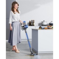 Bezdrátový vysavač Buture VC50, 450W, 1,2 l, modrá, použitá